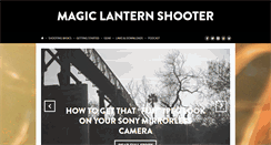 Desktop Screenshot of magiclanternshooter.com